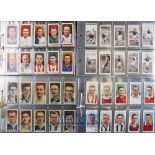 Pre-War full sets of footballer cigarette cards to include Ardath Famous Footballers 50/50, Wills