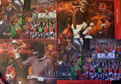 Selection of Manchester United Football Memorabilia to include Place mats, napkins, gift bags,