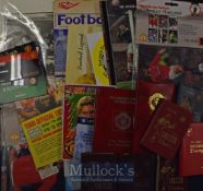 Selection of Manchester Utd football memorabilia to include soccer diaries 1957, 1958, 1959, 1960,