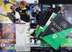 Scotland/Ireland Rugby Programmes 1955-2011 (22): A terrific selection of issues from this Celtic