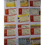 1999/2000 Manchester Utd premiership match tickets homes and aways (39) Good.