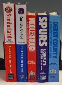 Selection of Football Breedon Books ~A Complete Record~ to include Sunderland, Carlisle United,