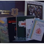 Collection Three of Rugby Club Histories, Brochures etc (7): Including those for Harlequins (both