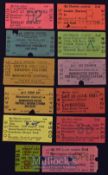 Selection of railway tickets with reference to Manchester Utd games, tickets to Manchester Utd