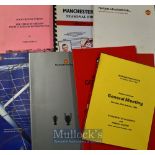 Collection of Manchester Utd football publications to include 1991 Placing and Offer by sale of