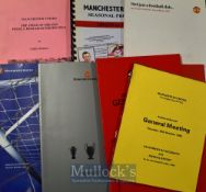 Collection of Manchester Utd football publications to include 1991 Placing and Offer by sale of