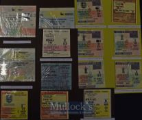 Selection of FAC football match tickets to include 1970, 1970 replay, 1969, 1982, 1982 replay, 1983,