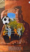 1982 Spain World Cup Football Poster in colour, measures 95x60cm approx.