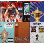 Rugby World Cup, the English Connection (5): Final programmes, England v Australia, 1991, Twickenham