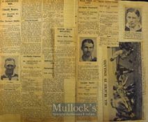 1935-6 Rugby Scrapbook of the NZ All Blacks on their UK Tour: In the best traditions, a lovingly-