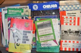 Assorted Selection of 1960~s and 1970~s football programmes with a good content of Newcastle Utd,