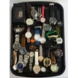 SELECTION OF LADIES AND GENTLEMEN'S WRISTWATCHES including Fossil, Citizen Eco-Drive, Timex,