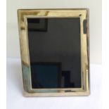 RECTANGULAR SILVER PHOTOGRAPH FRAME of plain design, Sheffield hallmarks for 1998, maker R Carr Ltd,