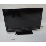 SONY BRAVIA COLOUR TELEVISION with a 37" flat screen, model KDL-37W5810, serial number 4004752, with