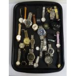 SELECTION OF LADIES AND GENTLEMEN'S WRISTWATCHES including Rotary, Casio, Caravelle, Sekonda, G-