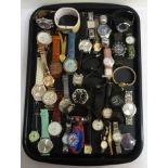 SELECTION OF LADIES AND GENTLEMEN'S WRISTWATCHES including Timex, Tissot, Casio, Sekonda, Citron,