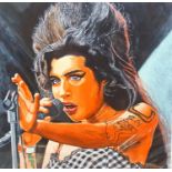 ED O'FARRELL Amy Winehouse II, limited edition print, signed and numbered 2/200, 41.5cm x 41cm