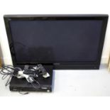 PANASONIC VIERA COLOUR TELEVISION model number TH-42PX70BA, with two HDMI ports and a remote control