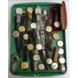 COLLECTION OF VINTAGE GENTLEMAN'S WRISTWATCHES includes Excalibur, Accurist, Timex, Maritime,