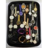 SELECTION OF LADIES AND GENTLEMEN'S WRISTWATCHES including Rotary, Radley, Disney, Swatch, Timex,