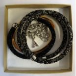 SELECTION OF FASHION JEWELLERY comprising a Links of London Silver Heart Disc Charm Bracelet with