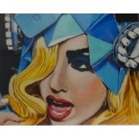 ED O'FARRELL Lady Gaga, Telephone, limited edition print, signed and numbered 3/200, 28cm x 33.5cm