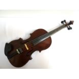 VINTAGE VIOLIN full size with two piece back