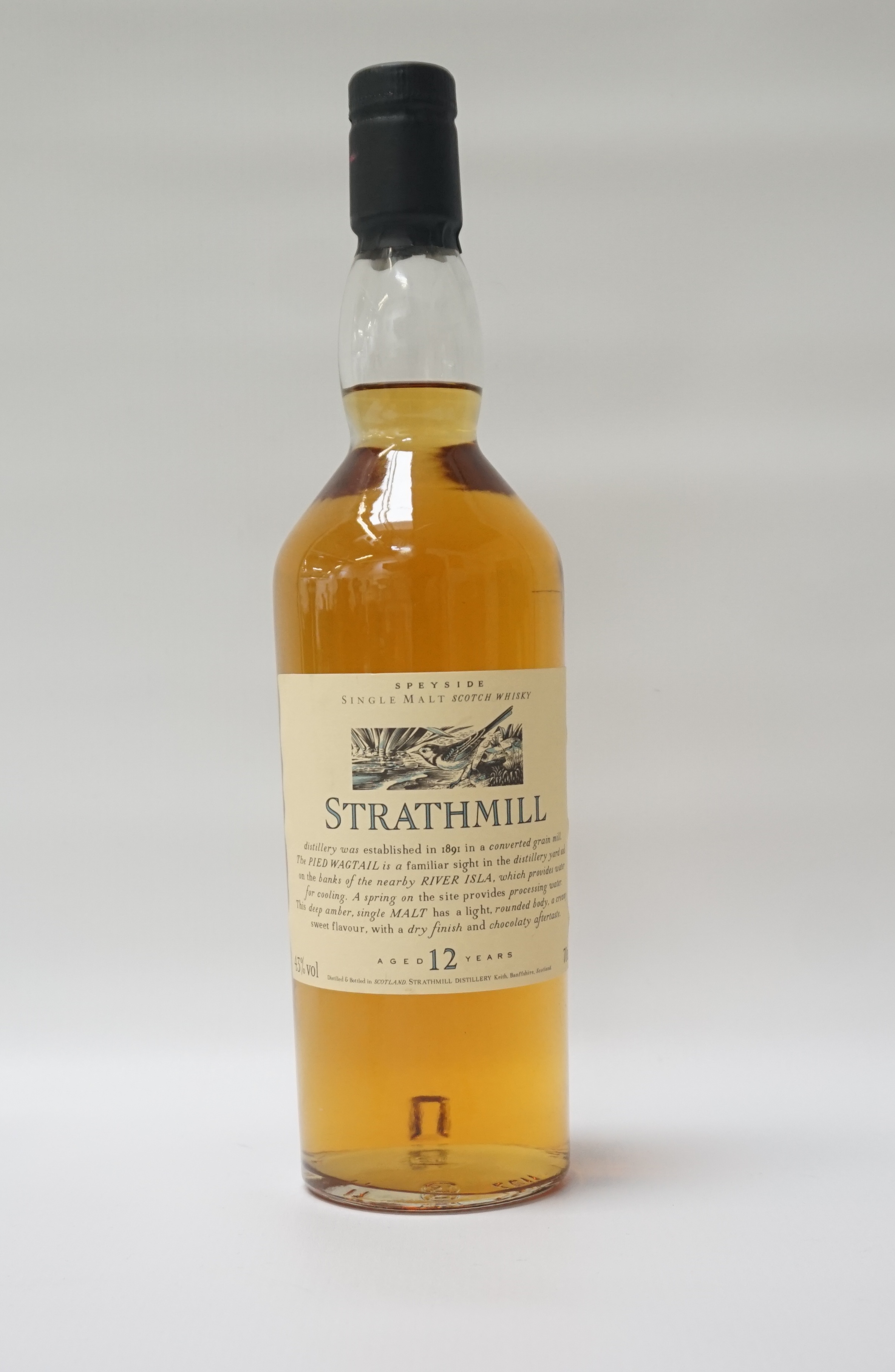 STRATHMILL 12YO - FLORA & FAUNA The animal associated with the distillery through the Flora &