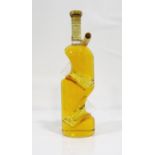 STYLISH WHISKY HIGHLAND MALT An unusual Hand-made bottle of Highland Malt Scotch Whisky by Stylish