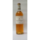 CORDIER CHATEAU LAFAURIE-PEYRAGUEY SAUTERNES 1983 A bottle of Chateau Lafaurie-Peyraguey Sauternes