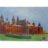 ED O'FARRELL Kelvingrove Art Gallery, limited edition print, signed and numbered 4/200, 40cm x 53.