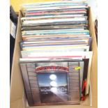 SELECTION OF POPULAR MUSIC VINYL ALBUMS including Roxy Music, Steve Winwood, Van Morrison,