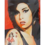 ED O'FARRELL Amy Winehouse, limited edition print, signed and numbered 9/200, 36.8cm x 28.9cm