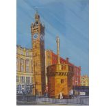 ED O'FARRELL The Tolbooth, Glasgow, limited edition print, signed and numbered 137/850, 36cm x 25.7