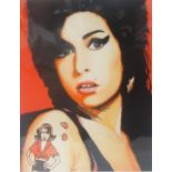 ED O'FARRELL Amy Winehouse, limited edition print, signed and numbered 6/200, 37cm x 29cm