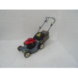 HONDA LAWNMOWER with easy start function, adjustable ride height and grass collection box, with an