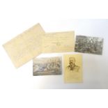 COLLECTION OF WWI IMPERIAL GERMAN POSTCARDS AND PHOTOGRAPHS includes Royalty, military - portrait