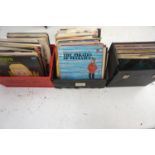 SELECTION OF RECORDS mostly 33 RPM with a selection of folk, opera, easy listening, jazz,