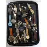 SELECTION OF LADIES AND GENTLEMAN'S WRISTWATCHES including Citizen Eco-Drive, Casio, Diesel, Puma,