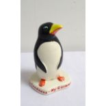 CARLTON WARE ADVERTISING PENGUIN 'My Goodness - My GUINNESS', printed mark to base, 10cm high