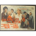 CINEMASCOPE - UNIVERSAL INTERNATIONAL 'IL TRAPEZIO DELLA VITA' Starring Rock Hudson, Dorothy Malone,