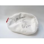 CHRISTIAN TAYLOR SIGNED SKULLCANDY HEADPHONE BAG by Rocnation, with the dedication 'To Michael