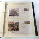 MIXED COLLECTION OF FIRST DAY COVERS AND MINT STAMPS The History of World War II (Marshall Islands),