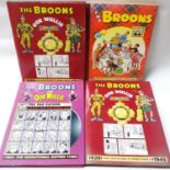 'THE BROONS AND OOR WULLIE AT WAR 1939-1945' two copies, The Broons and Oor Wullie - The Sensational