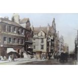 C CHEAH John Knox's House, Edinburgh circa 1901, photographic artist proof print, signed, 28cm x