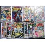 MARVEL COMICS - THE AVENGERS, FANTASTIC FOUR AND THE SAVAGE SHE-HULK dates ranging from 1970s - 90s;