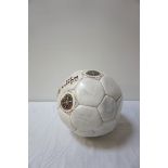 THE HEART OF MIDLOTHIAN FOOTBALL CLUB SIGNED BALL late 1990s, signatures include Jim Jefferies (