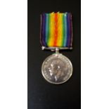 WORLD WAR I GEORGE V MEDAL awarded to 2072 Private S. Mitchell of the Scots Rifles, with ribbon