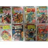 MARVEL COMICS - THE GHOST RIDER AND JOHN CARTER, WARLORD OF MARS dates ranging from 1970s - 90s;