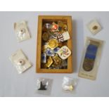 SELECTION OF LAPEL AND OTHER BADGES including British Commonwealth Games, Scotland, numerous